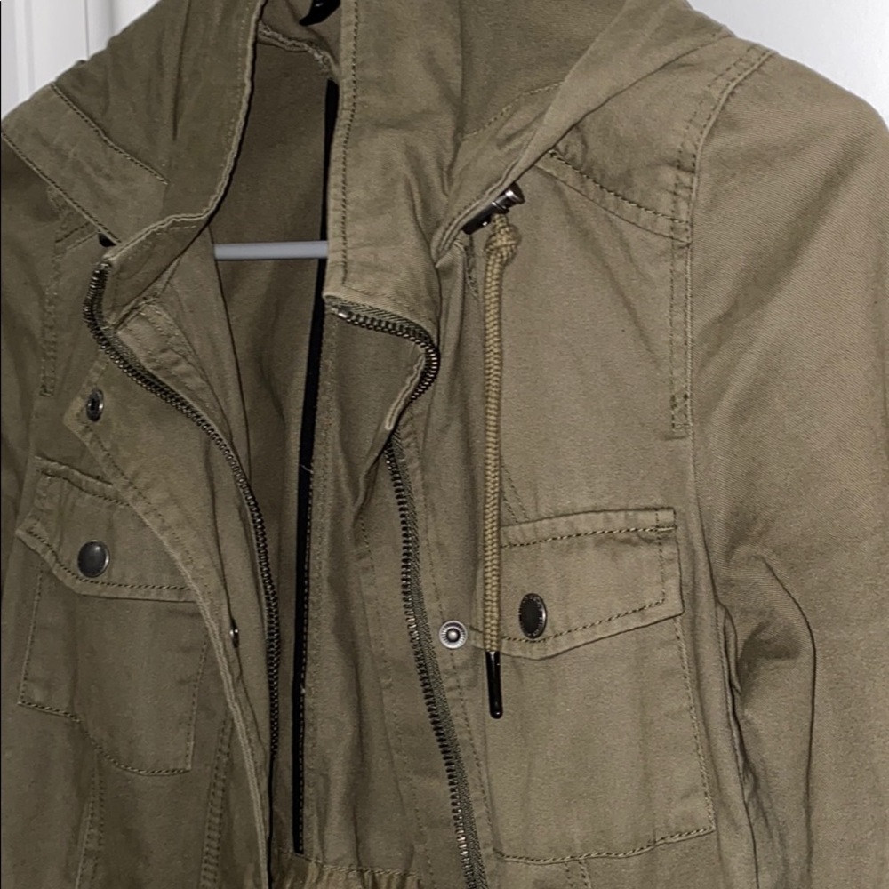 Green Utility Jacket - image 2